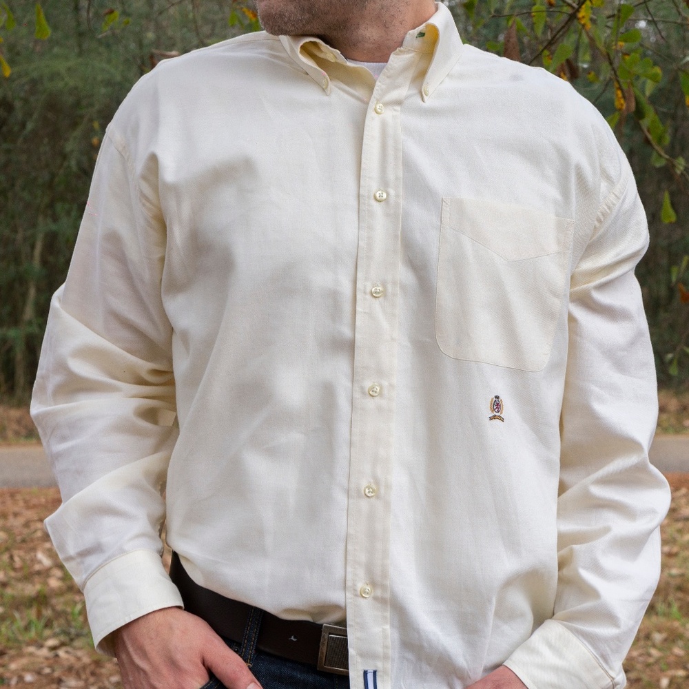 Tommy Hilfiger Original Oxford (pale yellow)